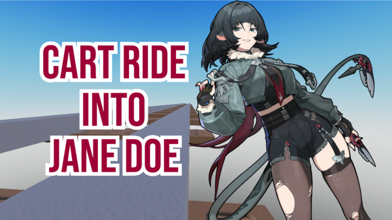 Cart Ride Into Jane Doe's Thighs screenshot 1