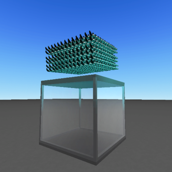 estar dentro de una habitación llena de roombas