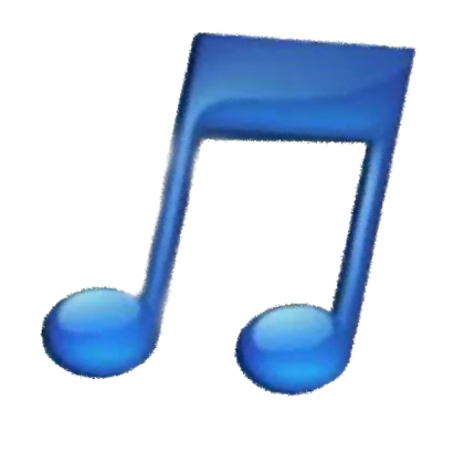 Frutiger aero music note Roblox decal