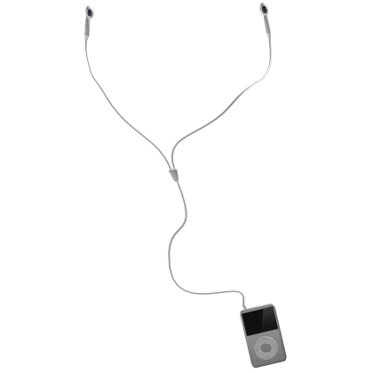 MP3 Player + Wired Headphones (v2)