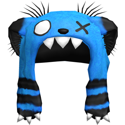 scenecore scene harajuku BLUE monster hat