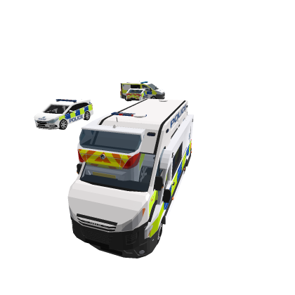 Police cars