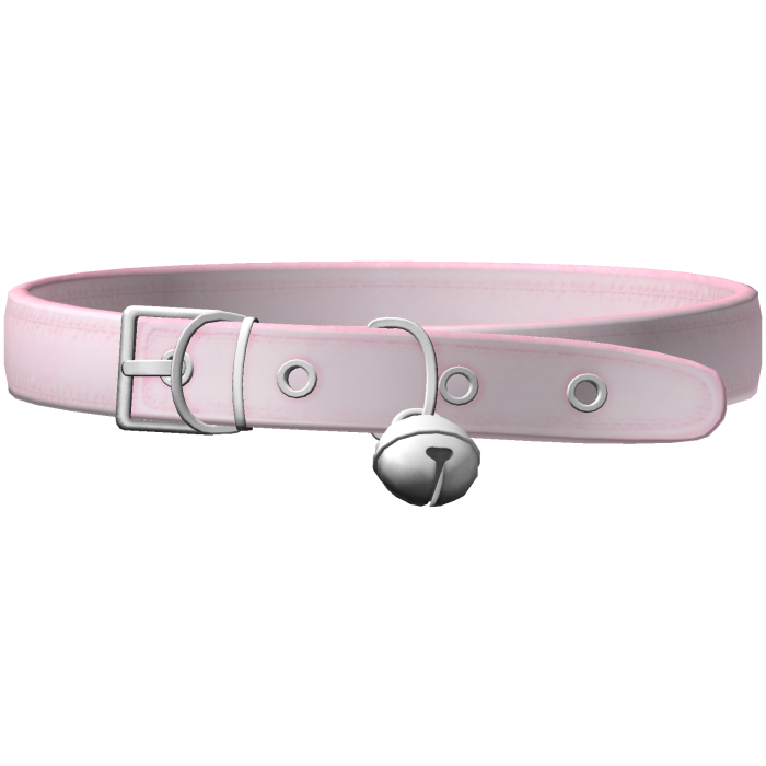 3.0 cute kitty collar w bell in pink