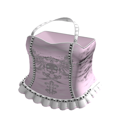 Emo Rhinestone Dress in Pink