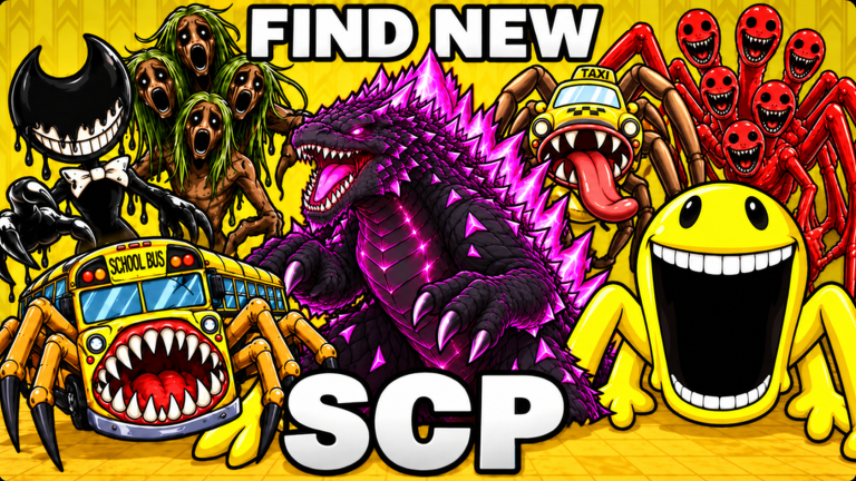 NEW Find The SCP Backrooms Rainbow Morphs game artwork