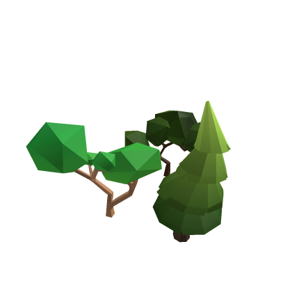 low poly tree