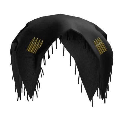 Black Bullet Headscarf Cloth Roblox item