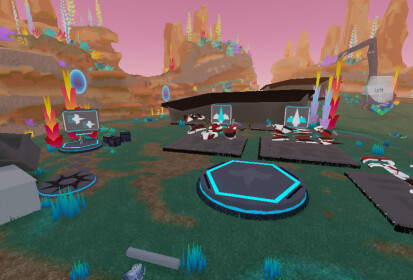 Galactic Airship Racing!!!!