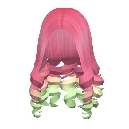 Curly Hair in Watermelon Roblox item