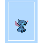 Stitch and angel and scrump
