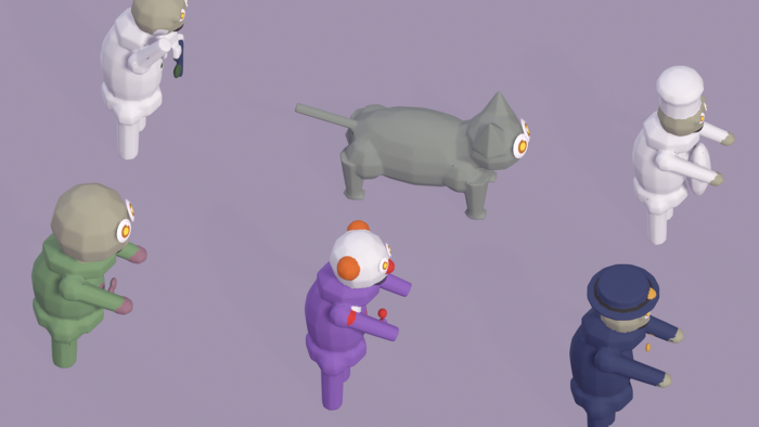 Zombie Undead Pack Skeleton Ghost Mummy x60 preview 8