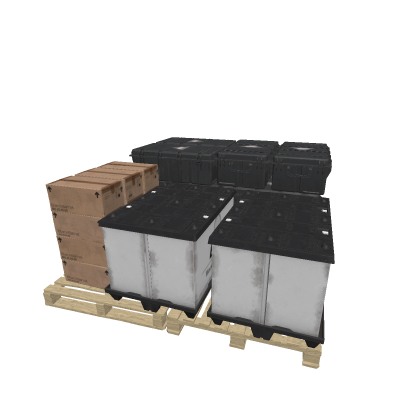 Box of supplies