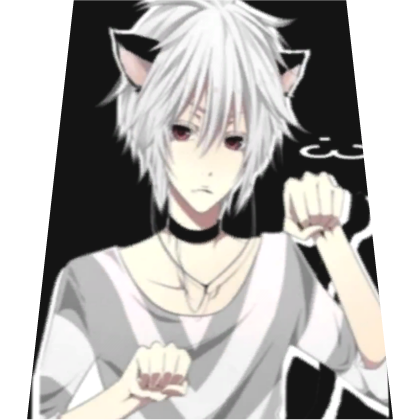 Submissive Catboy Cape ROFL Front