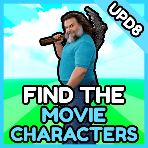 [UPD8 ⛏️] Find the Movie Characters [350+] official Roblox game thumbnail
