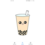 Boba tea and cuteness