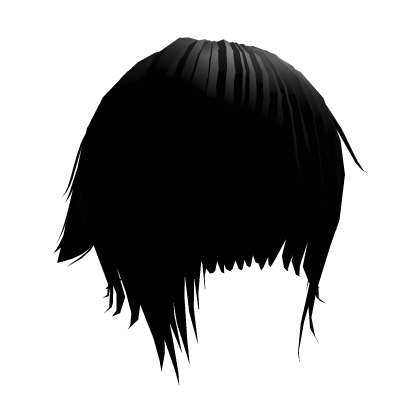 “(ノ _ <,, ) tuft hair (matte black)