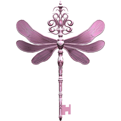 Light Pink Magical Dragonfly Key  Roblox item