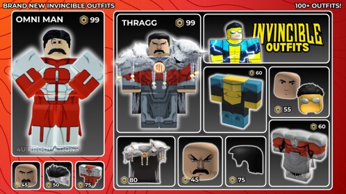 Invincible Outfits!