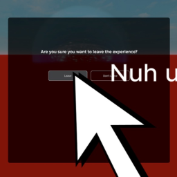You may not leave this game