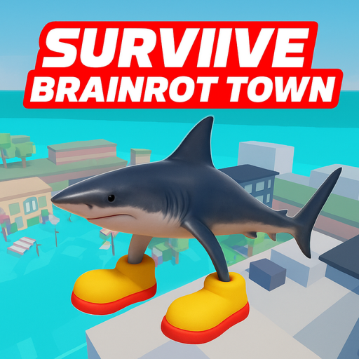 SURVIVE BRAINROT TOWN