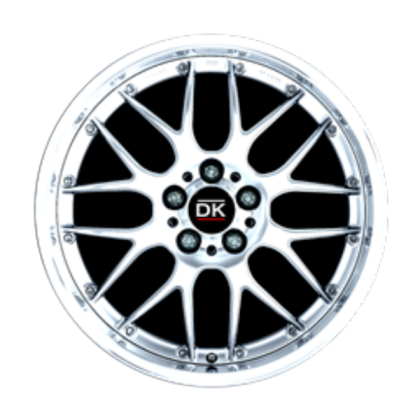 DK Racing Rim 9.1 white Roblox decal
