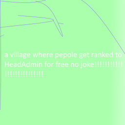 roblox village for pepole and friends