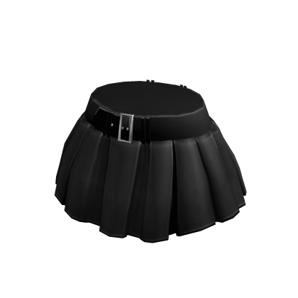 black skirt
