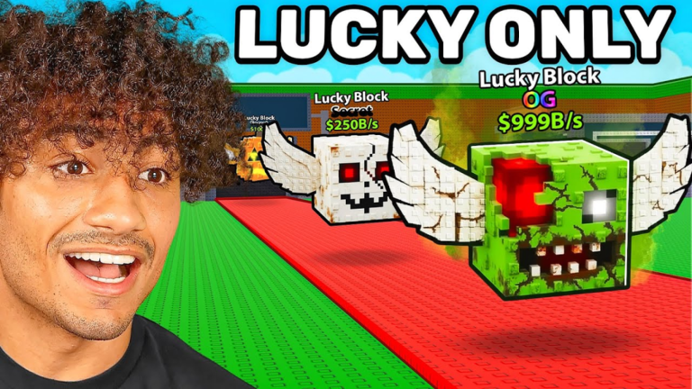 [🤫999X] Steal Los Lucky Blocks BUT MODDED! screenshot 1