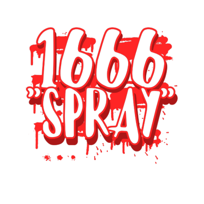 1666 spray red Roblox decal