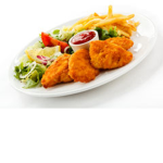 Vegetables and Nuggets