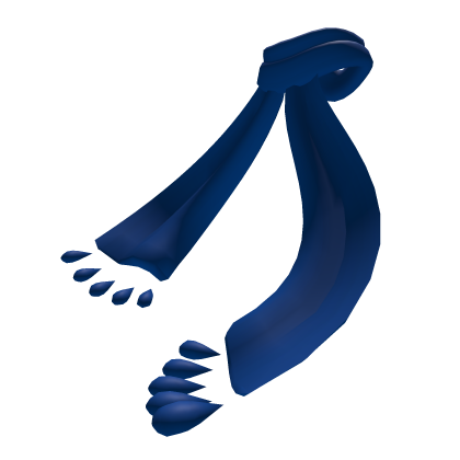 Low Blue Scarf (Inward)