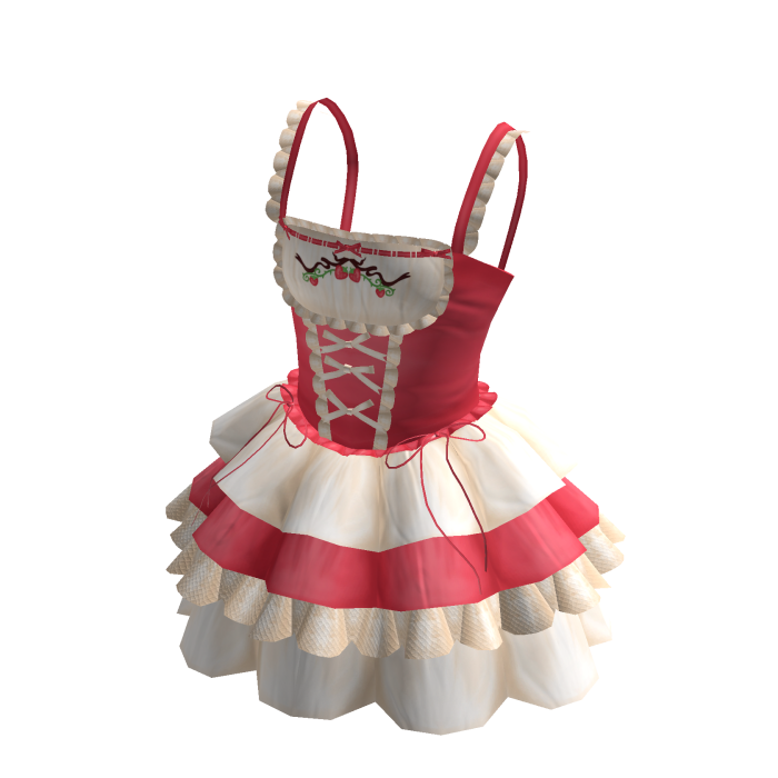 🍓 Strawberry Princess Lace Up Ruffle Lolita Dre