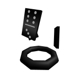 Obsidian Domino Crown