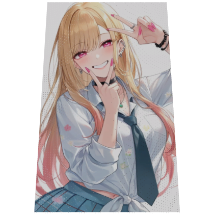(ANIMATED) Marin Kitagawa S1 Cosplay cape Roblox item