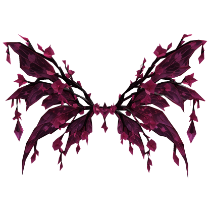 FLOWER WINGS PINK style y2k MOE Vkei ALAS