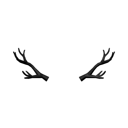 Small Classic Black Antlers thumbnail