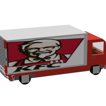 🧰 KFC Fast Delivery Box Truck Food Vehicle ! Fu