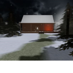 Winter Cabin