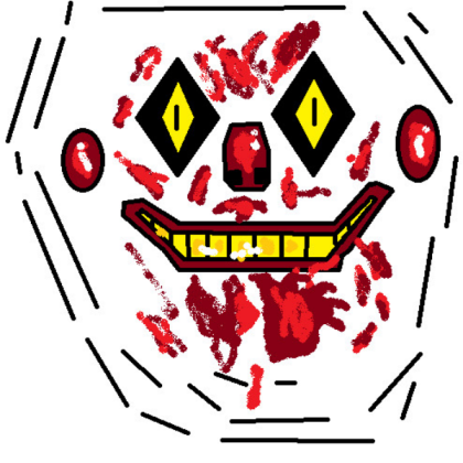 Horror clown Roblox decal