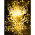 Gold Hearts