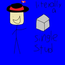 literally a single stud icon