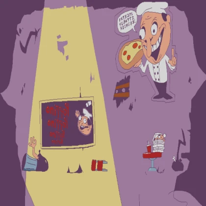 Fake Peppino Background Phase 2 NoFilter