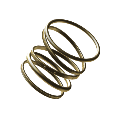 Gold Bracelets Right