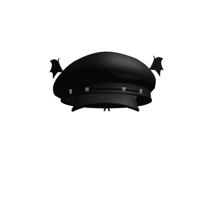 Bat Wing Beret Black