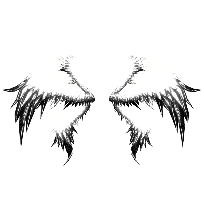 (Emissive) Glowing Demon Angel Wings