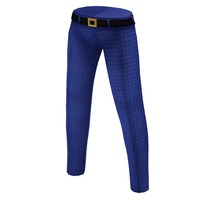 Slim Fit Trousers | Blue