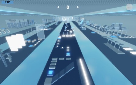 Blue Stage Tunnel