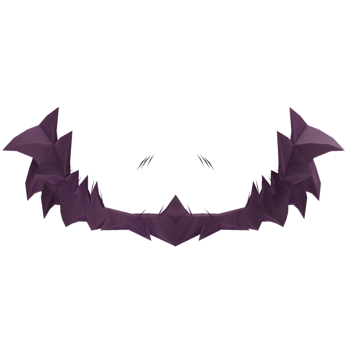 Purple Scruffy Chin Mafia Beard