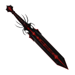 Crimson Widow Spider Sword