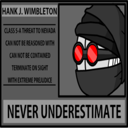 Hank Poster Roblox decal